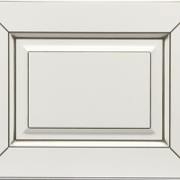 Капри 45 Снежно-белый Бронза состаренная