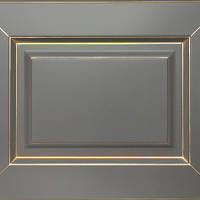 Капри 45 Вольфрам серый Золото сусальное