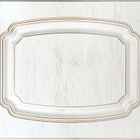 Романская классика Белое дерево Золото сусальное