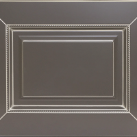 Капри 45 с косичкой Трюфель Платина