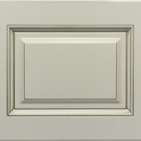 Капри лайт с косичкой Светло-серый Платина