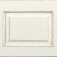 Капри лайт с косичкой Снежно-белый Серо-коричневая