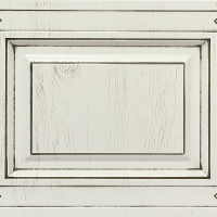 Шале Белое дерево Темно-коричневая
