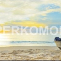 Фартук для кухни рассвет на море