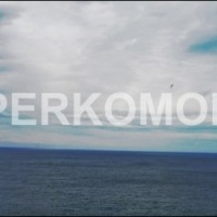 Фартук для кухни море скалы замок