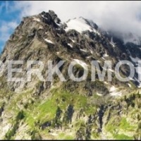 Фартук для кухни альпы