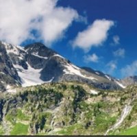 Стеклянный фартук Альпы