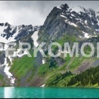 Фартук для кухни озеро в Альпах