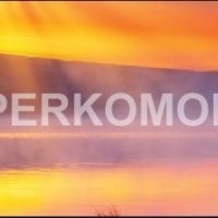 Стеклянный фартук закат на озере