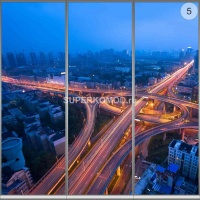 Фотопечать на шкаф купе город 05