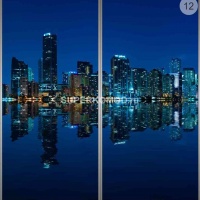 Фотопечать на шкаф купе город 12