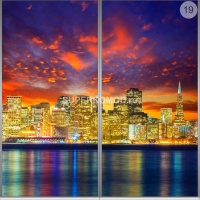 Фотопечать на шкаф купе город 19