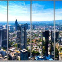 Фотопечать на шкаф купе город 24