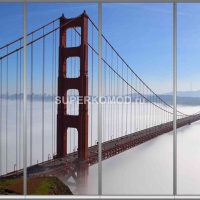 Фотопечать на шкаф купе город 30