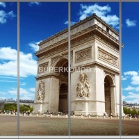 Фотопечать на шкаф купе 95