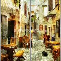 Фотопечать на шкаф купе винтаж 126