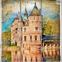 Фотопечать на шкаф купе винтаж 136