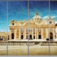 Фотопечать на шкаф купе винтаж 140