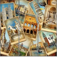 Фотопечать на шкаф купе винтаж 142