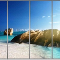 Фотопечать на шкаф купе морская 228