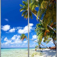 Фотопечать на шкаф купе морская 248