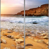 Фотопечать на шкаф купе морская 249