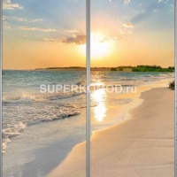 Фотопечать на шкаф купе морская 254