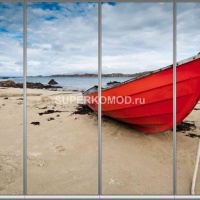 Фотопечать на шкаф купе морская 261