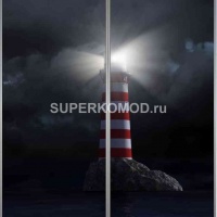 Фотопечать на шкаф купе морская 264