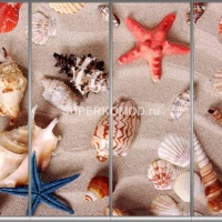 Фотопечать на шкаф купе морская 272