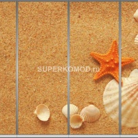 Фотопечать на шкаф купе морская 275