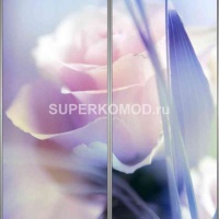 Фотопечать на шкаф купе цветы 370