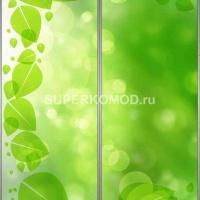 Фотопечать на шкаф купе цветы 416