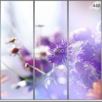 Фотопечать на шкаф купе цветы 448