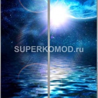 Фотопечать на шкаф купе космос 334