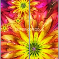 Фотопечать на шкаф купе абстракции 556