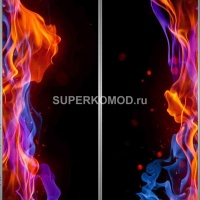 Фотопечать на шкаф купе абстракции 562