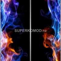 Фотопечать на шкаф купе абстракции 563