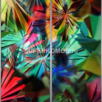 Фотопечать на шкаф купе абстракции 568