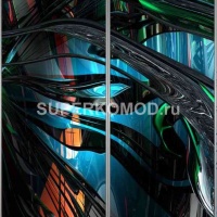 Фотопечать на шкаф купе абстракции 570