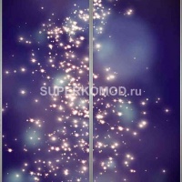 Фотопечать на шкаф купе абстракции 582