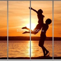 Фотопечать на шкаф купе люди 601