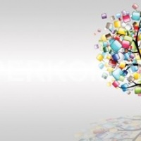 Стеклянный фартук разноцветный