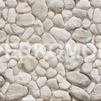 Стеклянный фартук камни