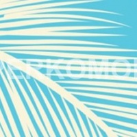 Фартук для кухни бирюзовый