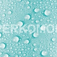 Стеклянный фартук бирюзовый