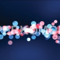 Фартук для кухни синий красный