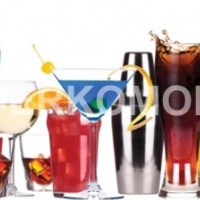 Фартук для кухни напитки бар коктейли