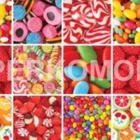 Фартук для кухни конфеты леденцы