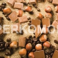 Фартук для кухни кофе шоколад орехи